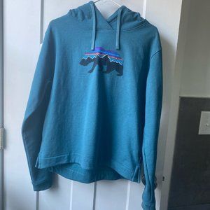 Blue Patagonia Hoodie